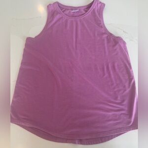 Athleta with ease open back tank pink